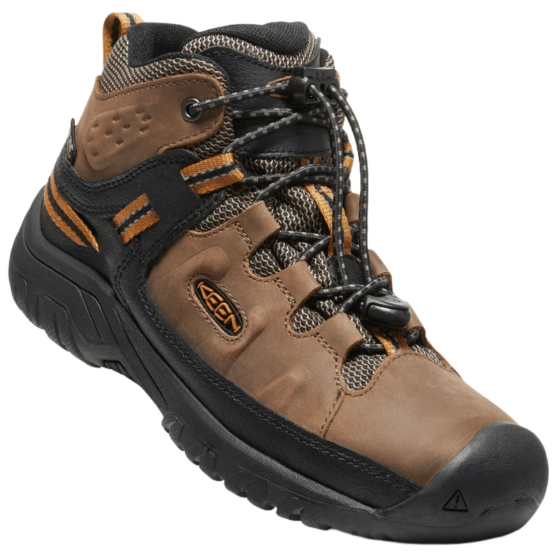 KEEN Targhee Mid Waterproof Hiking Boot - Youth 6 KEEN Targhee Mid Waterproof Hiking Boot - Youth - Image 4